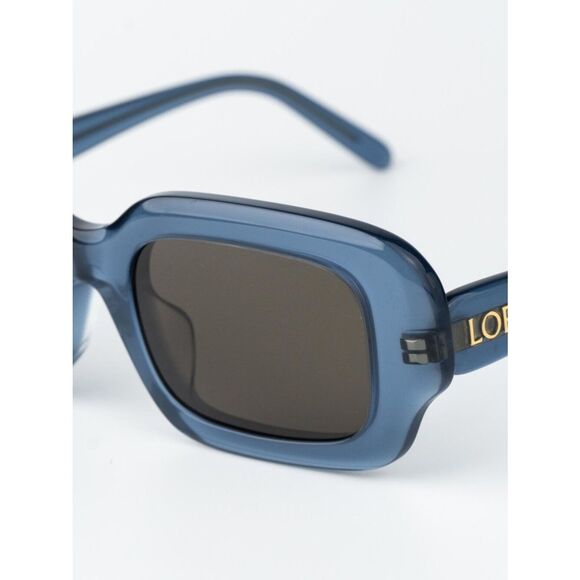 Loewe Women Sunglasses Blue Brown Rectangle LW40158F SLIM 84E NEW AUTHENTIC main image 8